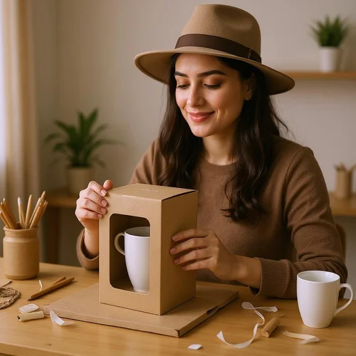 محتویات باکس هدیه ماگ لاکچری