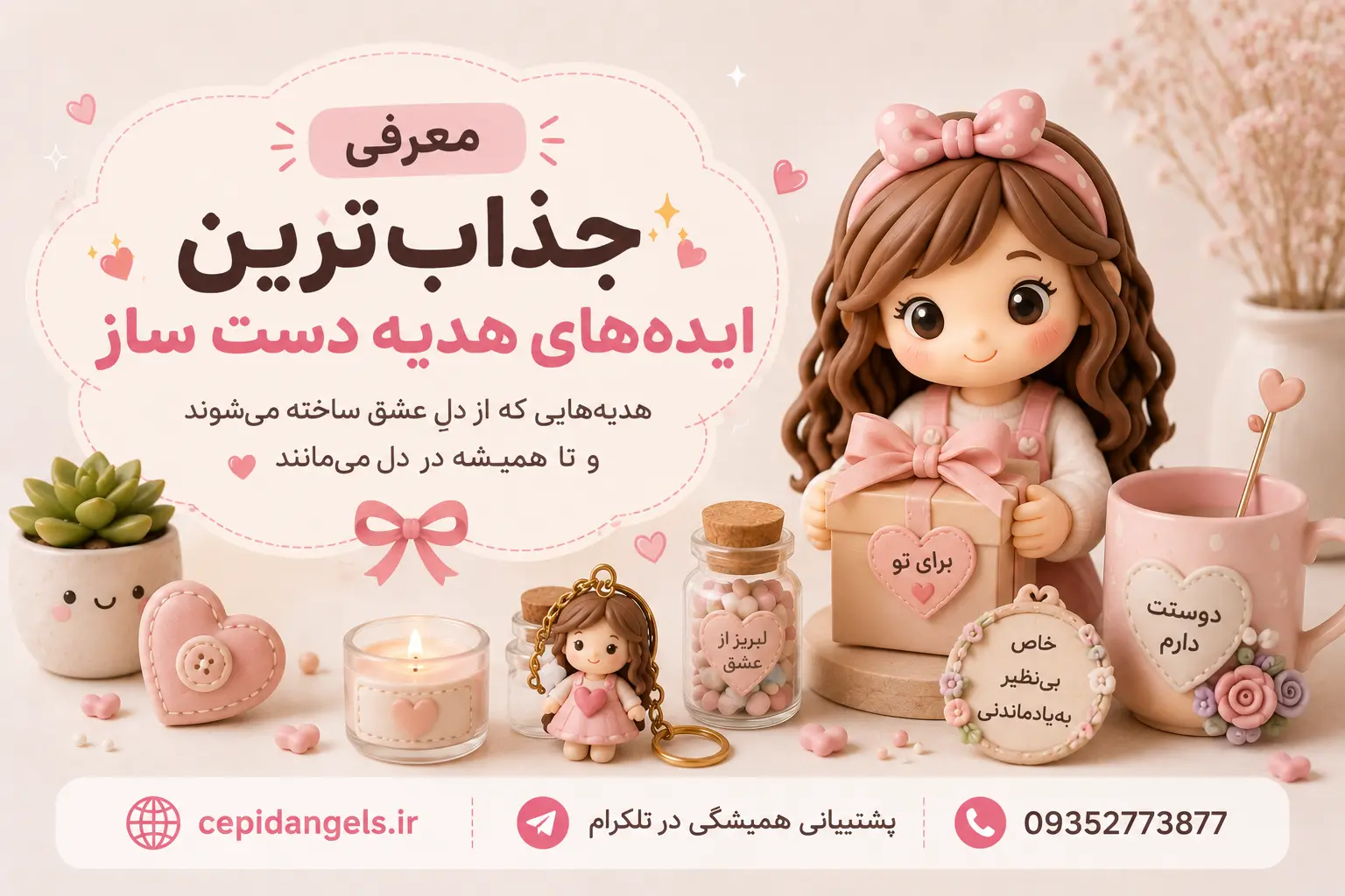 هدیه خاص دست ساز چیست؟ معرفی ایده های جذاب و ماندگار