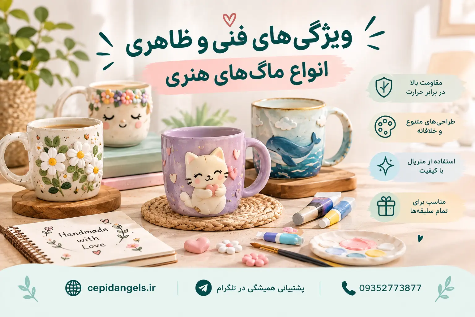 چرا ماگ دست ساز یک انتخاب خاص برای هدیه دادن است؟